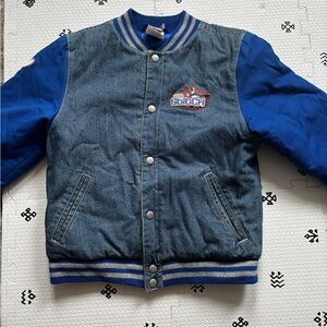 Vintage 90s Disney Stitch Denim bomber